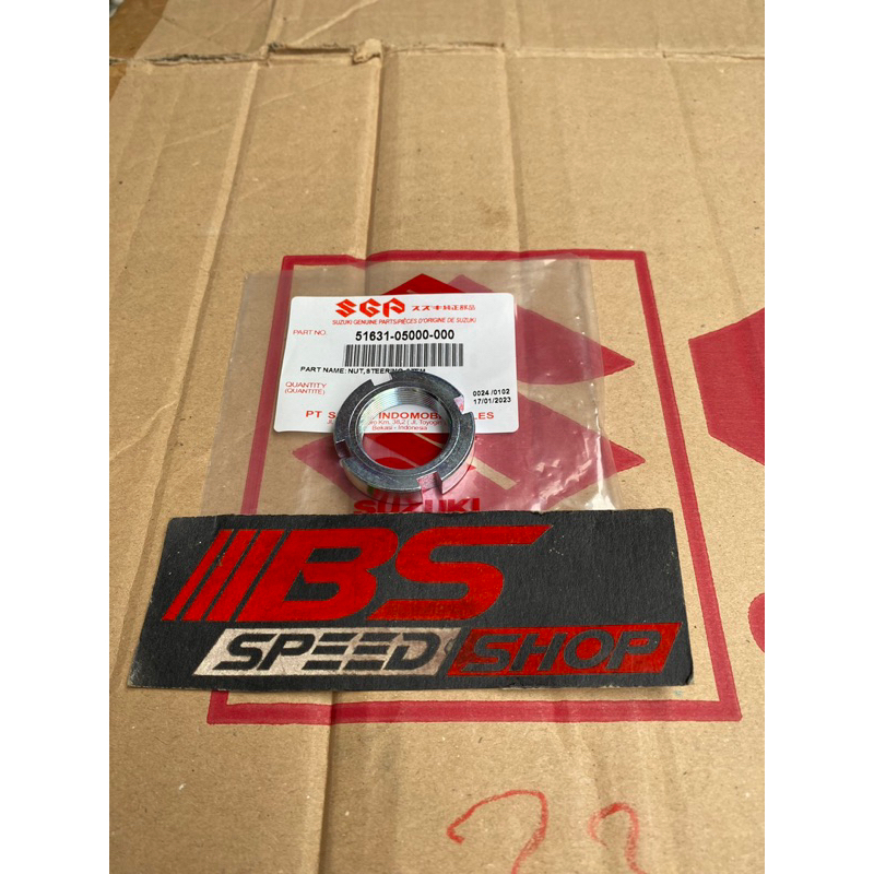 คอพวงมาลัย Nut คอพวงมาลัย Firminger Satria 2 จังหวะ Lumba Ru Hiu Lscm Original SGP