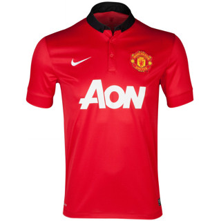 เสื้อกีฬาแขนสั้น ลายทีม Jersey MU UTD 2013