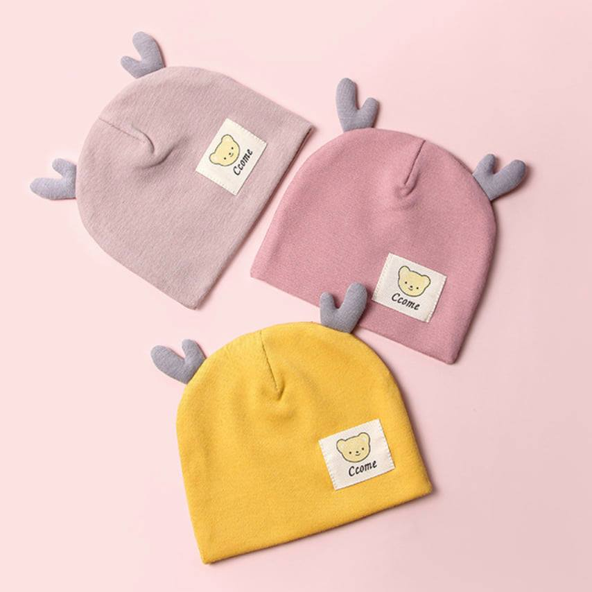 PINK KNIT HAT สําหรับ GIRLS / KIDS FASHION KNIT HAT 2164 28