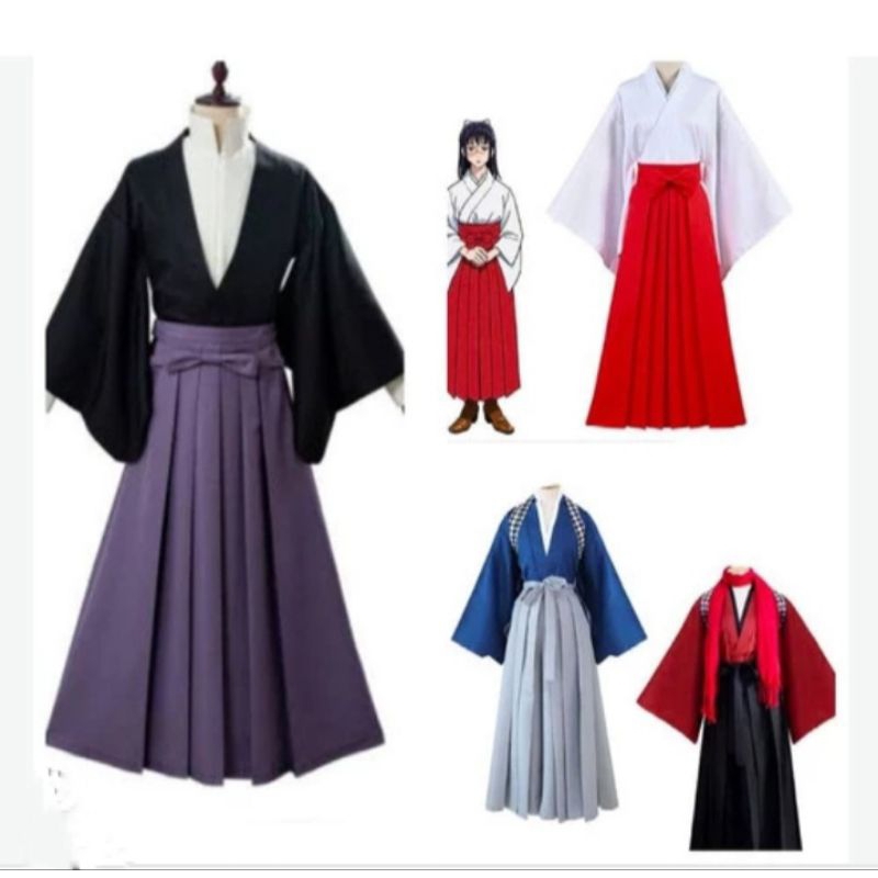 Hakama hikomo cosplay toilet stusaka samurai cwe cwo COSTUME