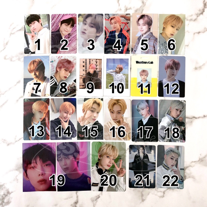 Enhypen Sunoo Photocard - RPC Gguggu 2021 Ggu 21 LD Senkou Tower Records POB Bene Shopee Dimension D