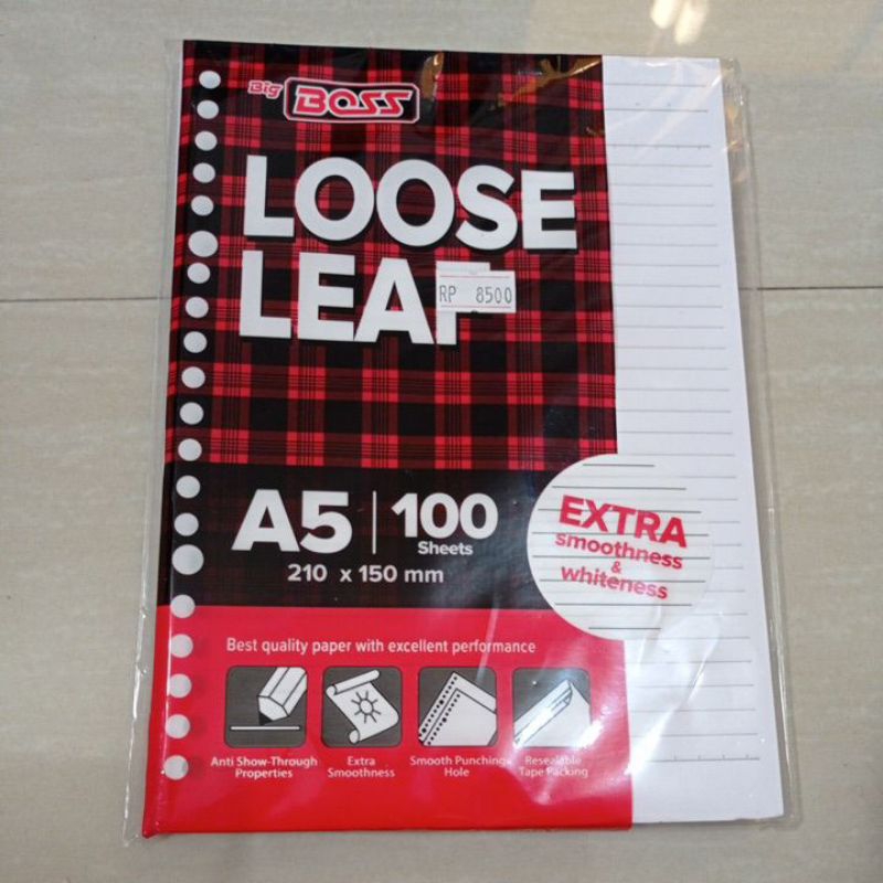 BIG BOSS LOOSE Leaf A5