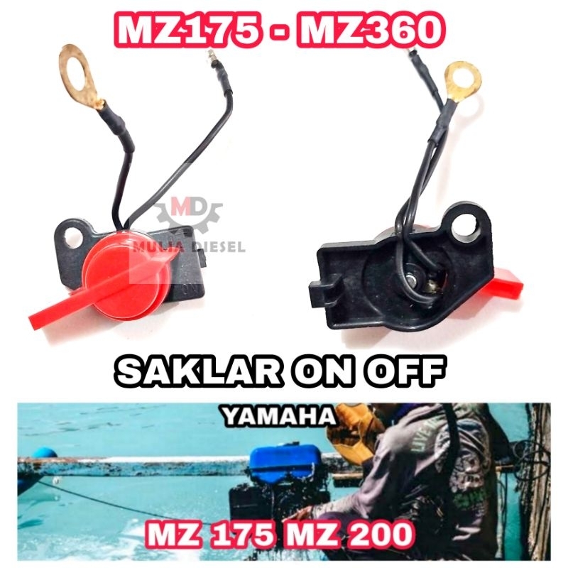 MESIN Yamaha MZ175 MZ200 MZ300 MZ360 MZ 175 360 EC 2600 เครื่องยนต์เครื่องกําเนิดไฟฟ้าเปิดสวิตช์ปิด