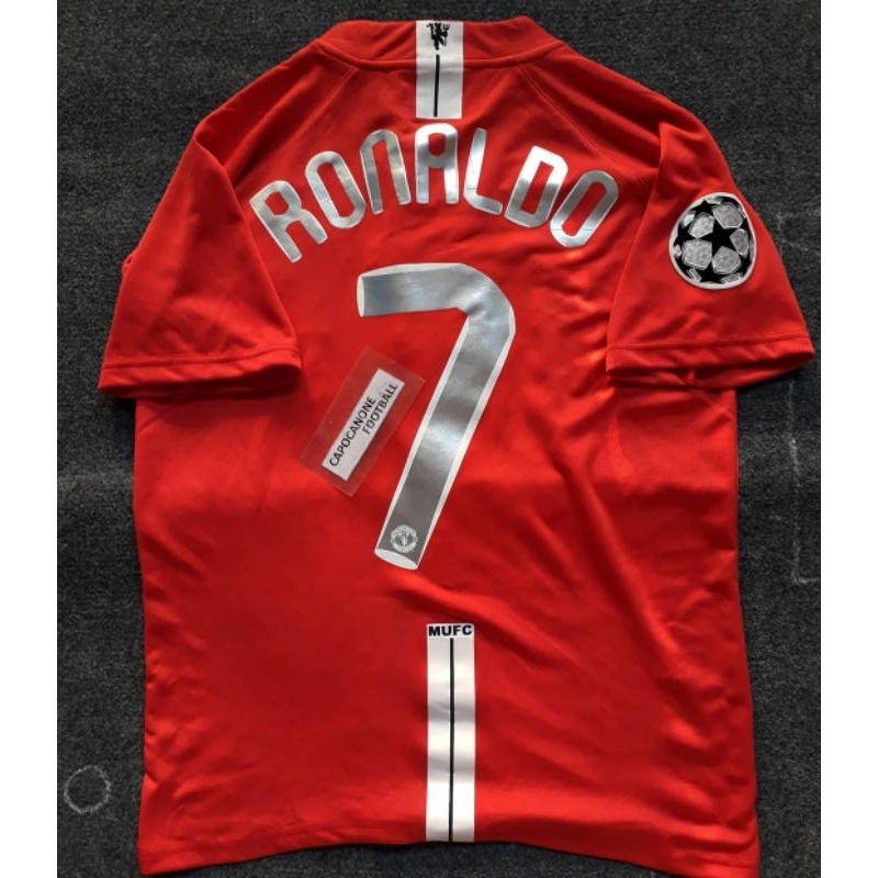 Manchester UNITED RETRO JERSEY 2007 2008 07 08 2006 06 MU MAN UNITED ชื่อเต็ม