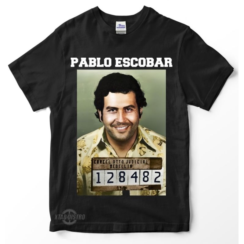 PABLO ESCOBAR 2 CARTEL MEDELIN เสื้อยืดพรีเมี่ยม tokoh