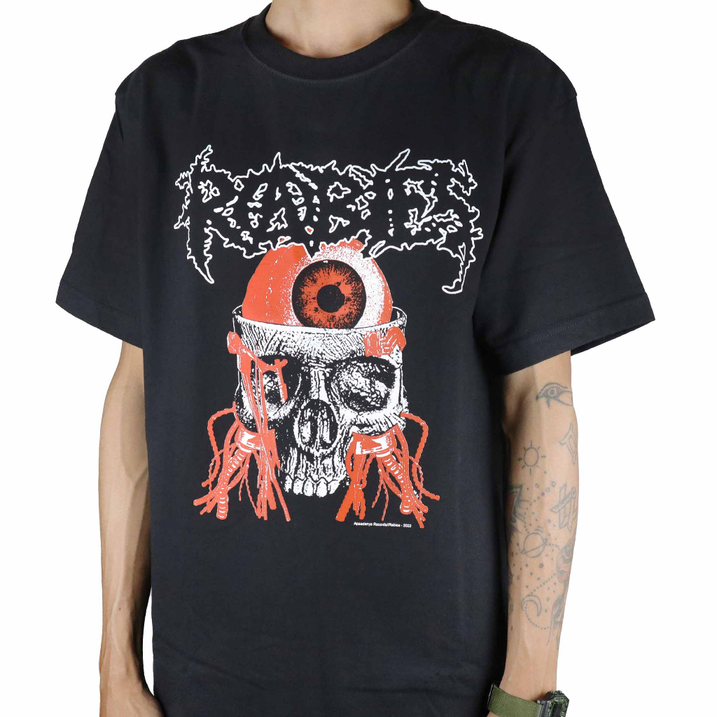 Metalgear Music Original Rabies - เสื้อยืดฝึกสมอง