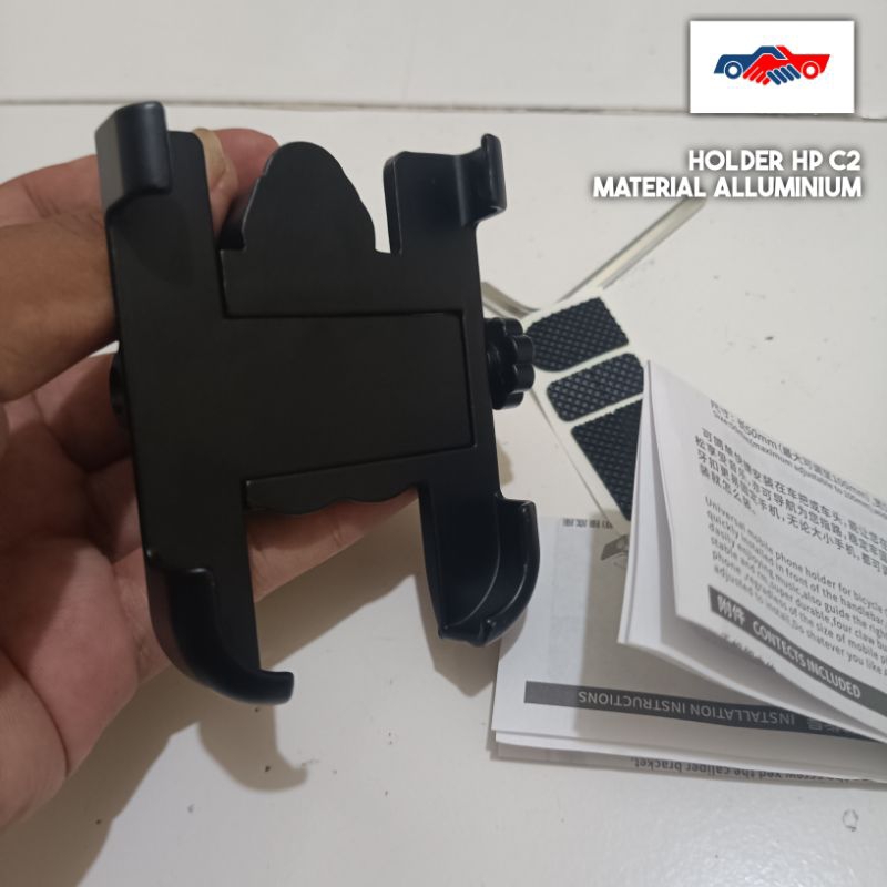 ที่วางโทรศัพท์มือถือ HP C2 บน ADV 160 PCX 160 BEAT STREET SCOOPY GENIO แฮนด์