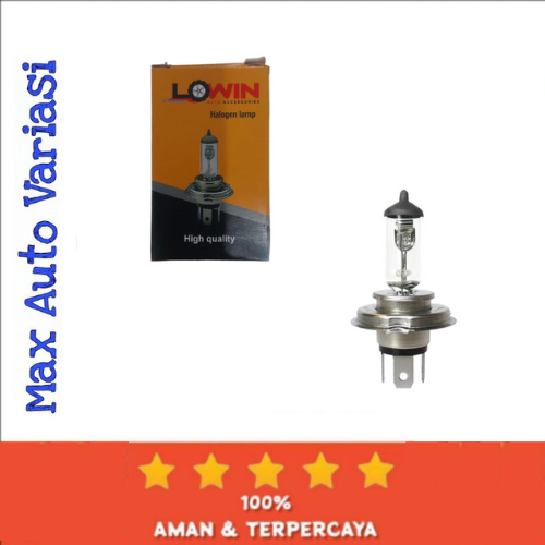 H4 Lowin 24V 70/75W หลอดไฟหน้ารถยนต์ฮาโลเจน