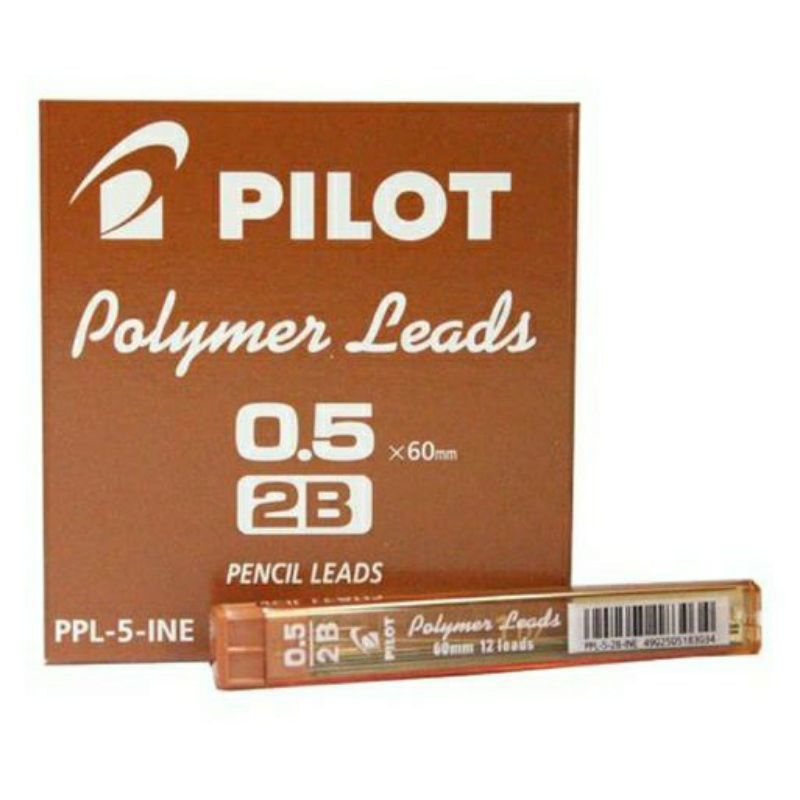 PILOT MECHANICAL PENCIL COTENTS 0.5 2B/HB PER PACK (12TUBE)