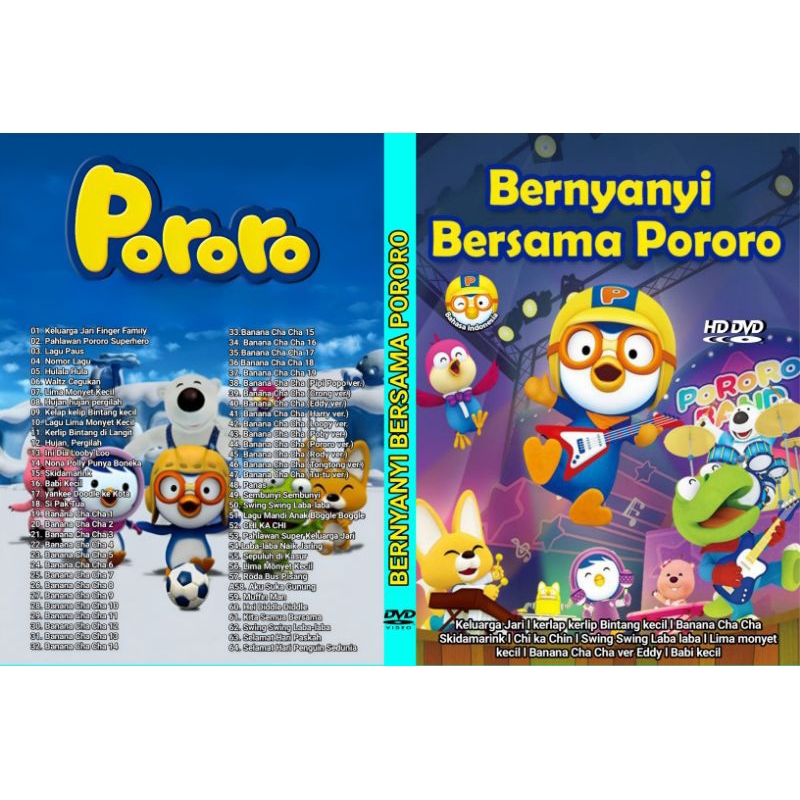 Pororo DVD-DVD เพลงเด ็ ก2-DVD PORORO เพลง-DVD เพลงเด ็ กวัยหัดเดิน