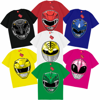 เสื้อยืด พิมพ์ลายอนิเมะ Sakazuki ZYURANGER MIGHTY MORPHIN POWER RANGERS สําหรับผู้ชาย