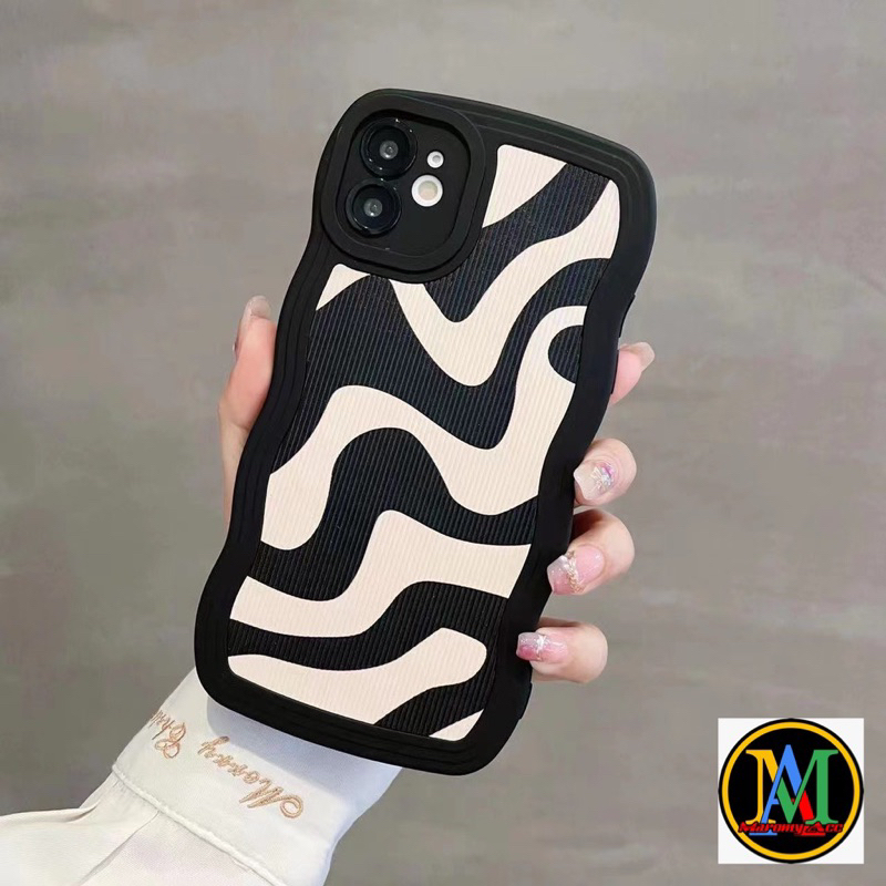 M021 SOFT CASE CUTE WAVE ZEBRA VIVO Y02 Y02S Y02T Y12 Y15 Y17 Y20 Y20i Y20S Y12S Y21 Y21S Y21A Y21T 