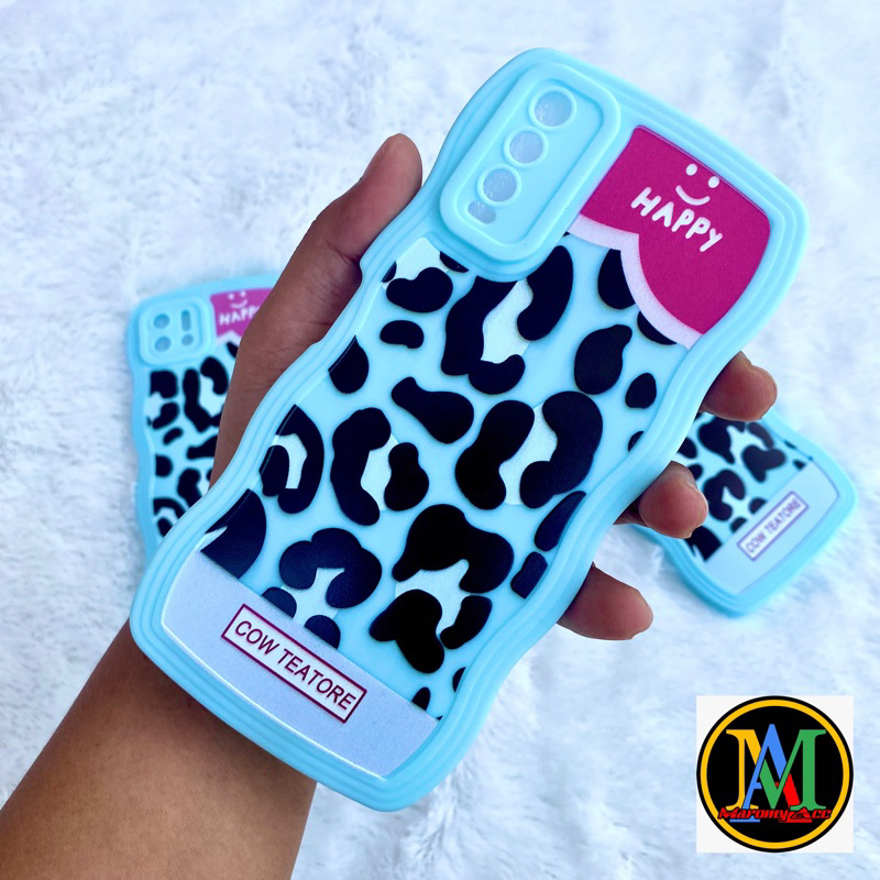 M025 SOFT CASE น่ารัก COW WAVE INFINIX SMART 4 5 HOT 9 PLAY HOT 10 PLAY HOT 11 PLAY