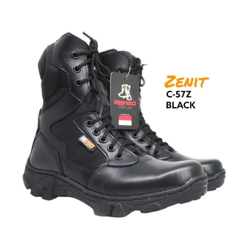 Zenit C-57Z PDL รองเท้ายุทธวิธีกลางแจ้ง สีดํา