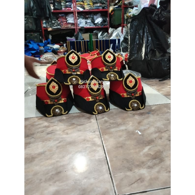 หมวก kowad paskibra ลูกปัดแบบกําหนดเอง
