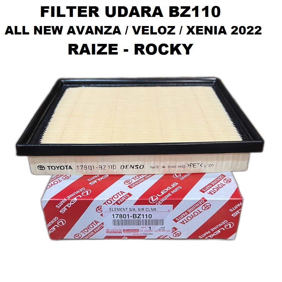 Raize ROCKY ALL NEW AVANZA VELOZ FENIA 17801 BZ110 กรองอากาศรถยนต์