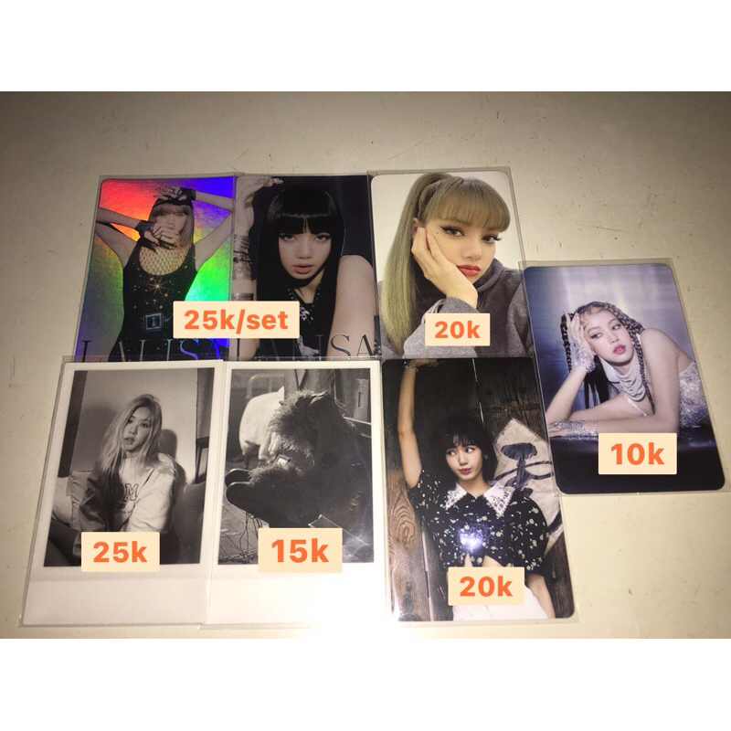 Photocard BLACKPINK POB LS LALISA -R- SUMMER DIARY