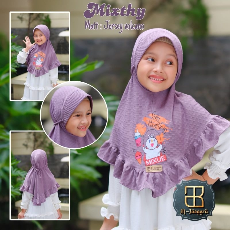 ฮิญาบสําเร็จรูปสําหรับเด็ก MIXUE MIXTHY by Al Jazeera