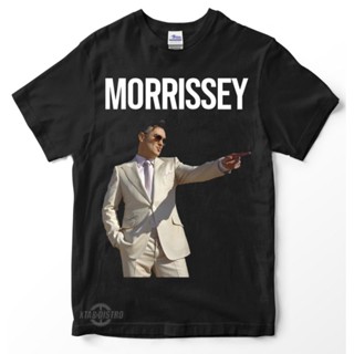 เสื้อยืดพรีเมี่ยม พิมพ์ลาย Morrisey 3 HOLLYWOOD the smiths