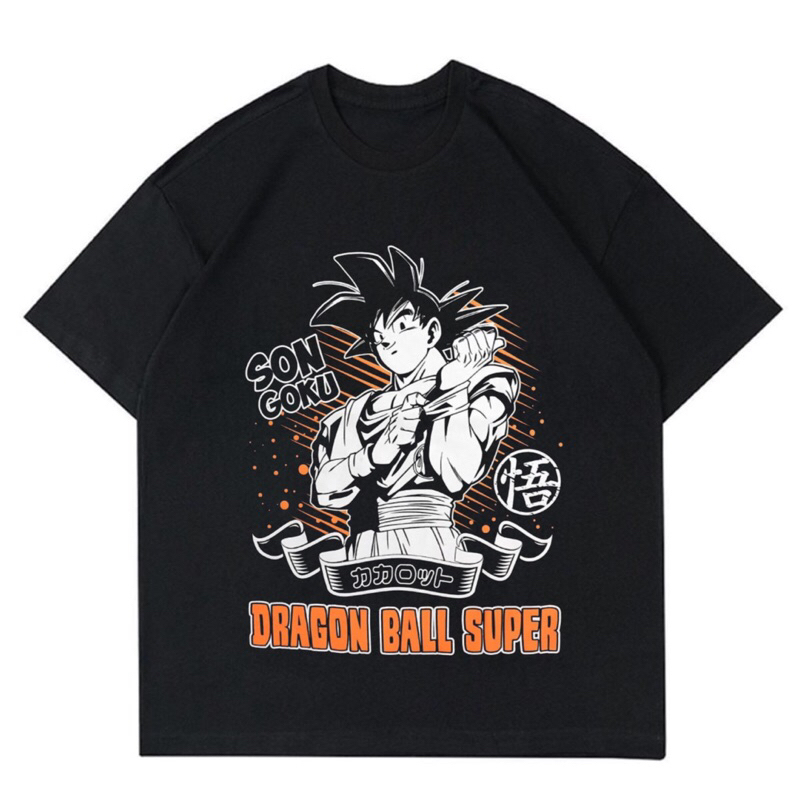 เสื้อยืด พิมพ์ลายอนิเมะ Dragonball VINTAGE "SON GOKU" | เสื้อยืด พิมพ์ลายการ์ตูนอนิเมะ VINTAGE | เสื้อยืด ขนาดใหญ่ สําหรับผู้ชาย