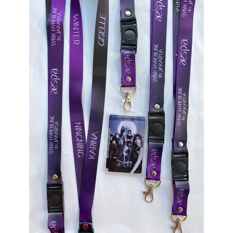 AESPA SYNK HYPERLINK LANYARD ใน JAKARTA