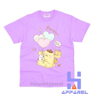 เสื้อยืด พิมพ์ลาย Pompompurin POM POM PURIN สําหรับเด็ก