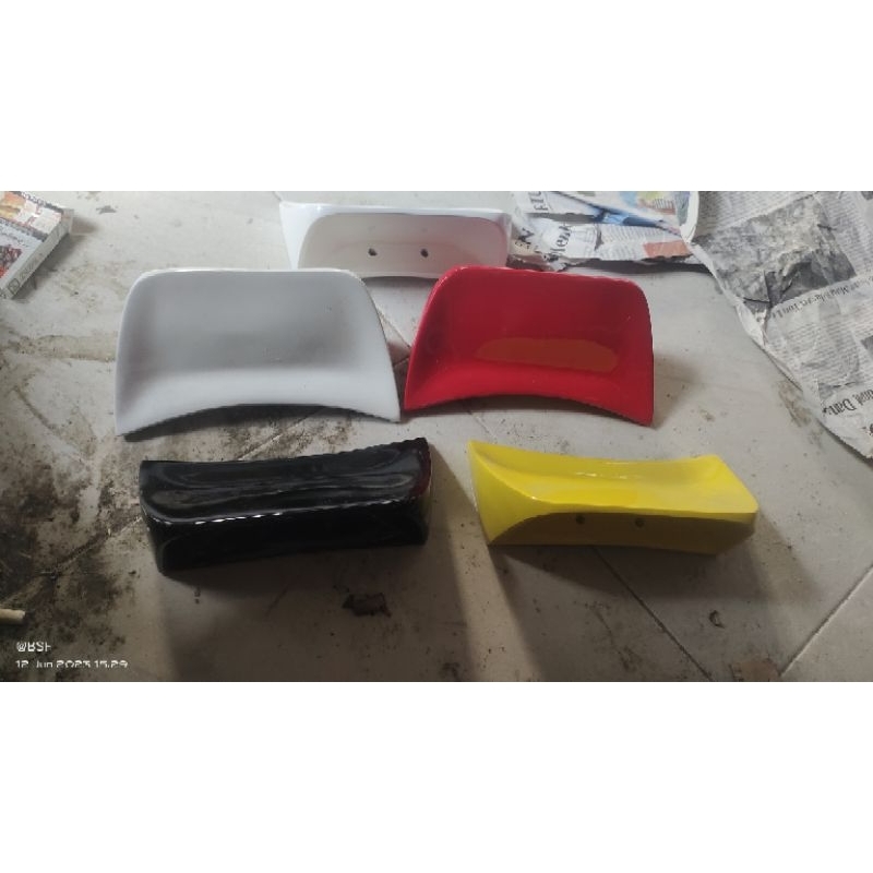 Ductail หางเป็ดด้านหลังเคลมสําหรับ Vespa LX 125, Vespa S iget, Vespa S new facelift 3v 2v