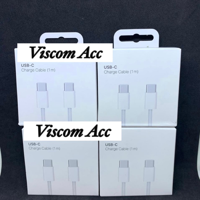 สายชาร์จ USB C Pad c to c ไนลอน | Usb c i-pad 10 c ถึง c 1 เมตร
