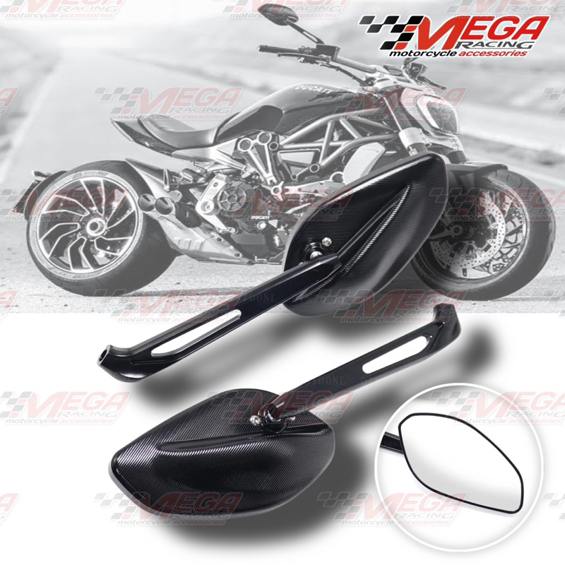 Ducati DIAVEL Universal Model Mirrors Nmax Pcx Cbr150r Vixion Xmax Cb Rx King Vespa Ninja Zx10r Zx ฯลฯ
