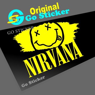 สติกเกอร์โลโก้ Nirvana