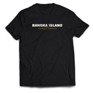 เสื้อยืด พิมพ์ลาย Bangka ISLAND Wonderfull Indonesia สําหรับผู้ชาย และผู้ใหญ่