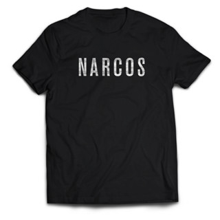 เสื้อยืด พิมพ์ลายละครทีวี Narcos สําหรับผู้ชาย และผู้หญิง