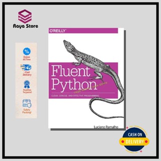 [Hard Cover] Fluent Python 1st Edition โดย Luciano Ramalho - ภาษาอังกฤษ