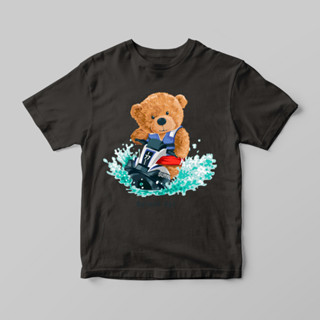 เสื้อยืด ลายตุ๊กตาหมี