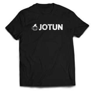 เสื้อยืด พิมพ์ลายโลโก้ JOTUN Cat Building สําหรับผู้ชาย และผู้หญิง