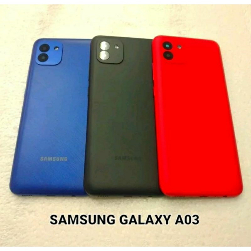 ฝาหลังประตูหลัง Samsung A03 A035 A035F