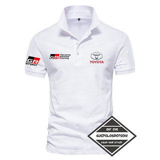 เสื้อโปโล คอปก ลายโลโก้ Toyota GAZOO 7