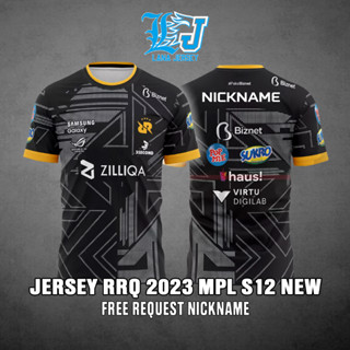 ใหม่ JERSEY 2023 MPL ID SEASON 12 (ฟรีนิกเกิลกําหนดเอง)