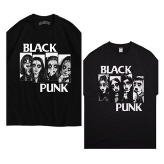 เสื้อยืด ลาย Blackpunk | เสื้อยืด พิมพ์ลายวงดนตรี | พาโรดี้ | ชุดเสื้อผ้าโลหะ ลายร็อคดนตรี