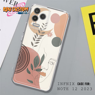เคสโทรศัพท์มือถือแบบนิ่ม ใส ลายอะนิเมะ Hp Aesthetic น่ารัก สําหรับ Infinix NOTE 12 2023 NOTE 12 2022 Rou Custom [Aesthetic]