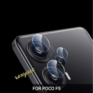 กระจกนิรภัยกันรอยกล้อง POCO F5 5G วัสดุเซรามิก