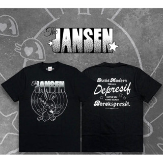 The Jansen - Modern World Is Too Depressive รองเท้าลําลอง สวมหุ้มข้อ สําหรับสตรี | เสื้อยืด ลาย The Jansen