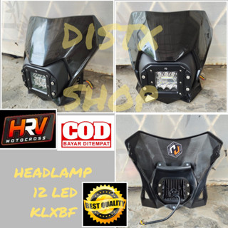 ฝาครอบไฟหน้า 12 LED KLXBF KLX 150 2015 HR 12 LED KLXBF KLXBF 12 LED SUPERMOTO 12 LED KLXBF KLX BF 2015 KLX 150 2015 KLX150 2015