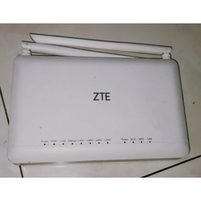 ZTE F670L ACCESS POIN FIBER LOS ไม่ใช่ PON