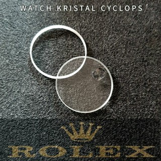 Rolex Cyclops ปะเก็นนาฬิกาแก้วคริสตัล ขนาด 30.4 มม.