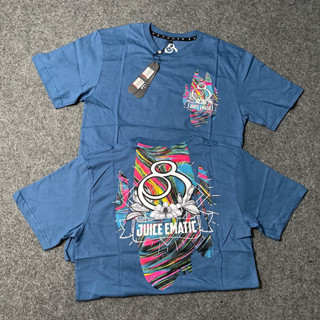 Amd 675 เสื้อเชิ้ต ลาย JUICE Tiedye สําหรับผู้ชาย