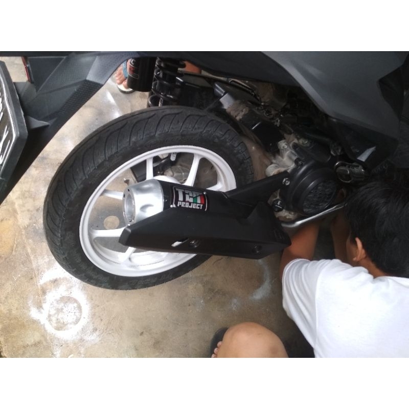 ท่อไอเสีย Copy TZM PROJECT Pnp มอเตอร์ไซค์ ALL BEAT, VARIO, SCOOPY, PCX, NMAX, AEROX