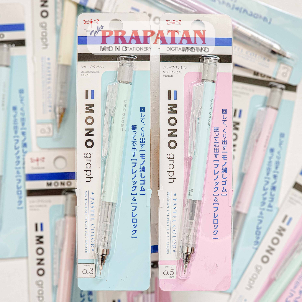 ดินสอกด Tombow Mono Graph Pastel