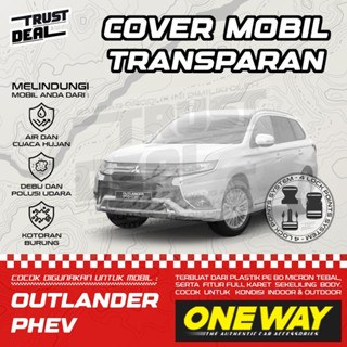 Phev OUTLANDER ผ้าคลุมรถยนต์ พลาสติกใส กันน้ํา แบบหนา