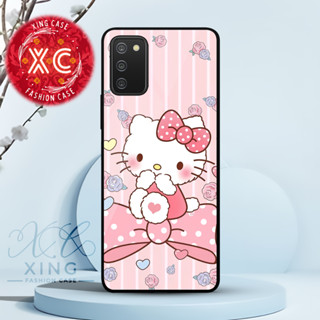 |Ez27| เคสกระจกเงา สําหรับ HP SAMSUNG A02S A03S F02S M02S | ขอเคส HP เคสแข็ง นิ่ม ปรับแต่งได้ | เคสโทรศัพท์มือถือ ลาย Hello KITTY MOTIF HD คุณภาพสูง สําหรับ HP